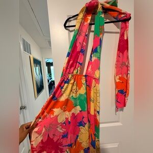 Colorful Floral Maxi Dress